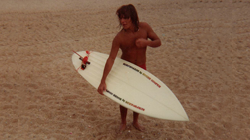 Gérard DUVAL son meilleur surf single fin